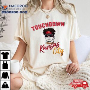 Patrick Mahomes Touchdown Kansas City Football Shirt