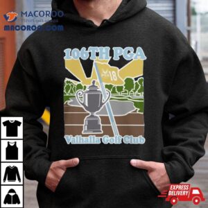 Pga Shop Th Pga Championship Featuring The Wanamaker Trophy In Sky Valhalla Golf Club Tshirt