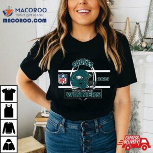 Philadelphia Eagles Nfc Super Wild Card Champions Season Nfl Divisional Helmet Winners Tshirt