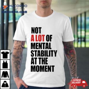 Philip Minter Not A Lot Of Mental Stability At The Moment Shirt