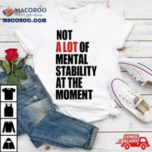 Philip Minter Not A Lot Of Mental Stability At The Momen Tshirt