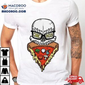 Pizza The Gathering Chicago Skull Shirt