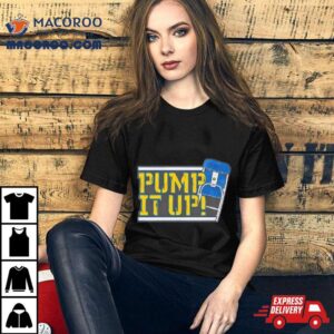 Pump It Up Michigan Wolverines Tshirt