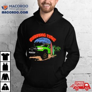 Purple Toyota 4runner Surfing Time Holiday Shirt