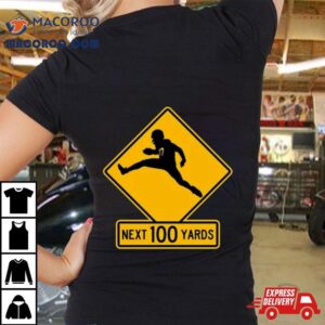 Quarterback Crossing Next Yards Tshirt