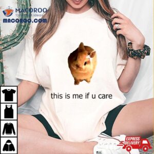 Rabbit This Is Me If You Care Shirt 2 Rabbit This Is Me If You Care Tshirt