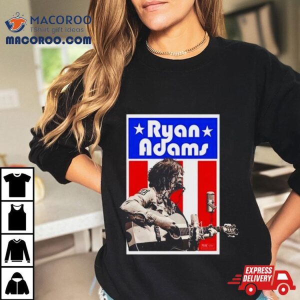 Ryan Adams Flag Pax Am T Shirt