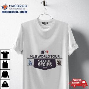 San Diego Padres Vs Los Angeles Dodgers Mlb World Tour Seoul Series Matchup Tshirt