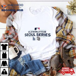 San Diego Padres Vs Los Angeles Dodgers Mlb World Tour Seoul Series Matchup Tshirt