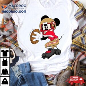 San Francisco 49ers Mickey Mouse Football Shirt