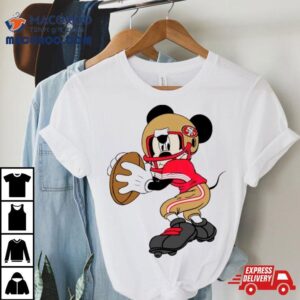 San Francisco 49ers Mickey Mouse Football Shirt