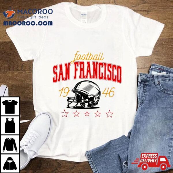 San Francisco Football 1946 Helmet Classic Shirt