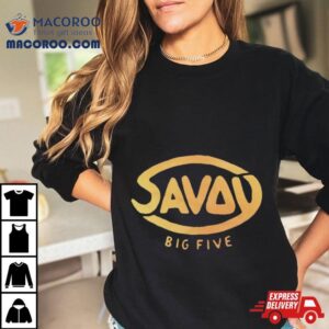 Savoy Big Five Logo Vintage Tshirt