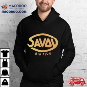 Savoy Big Five Logo Vintage Tshirt