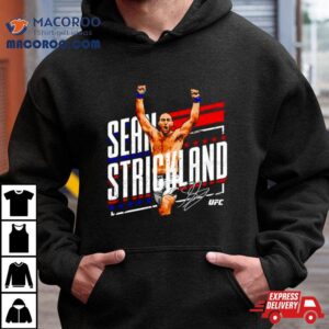 Sean Strickland Ufc Stars Signature Vintage Tshirt