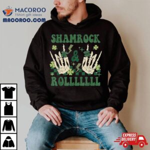 Shamrock Roll St Patricks Day Retro Sain Tshirt