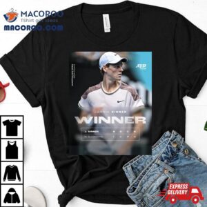 Sin Sational Jannik Sinner Dismisses Novak Djokovic To Book A Spot In His First Grand Slam Final Atp Tour Aus Open Tshirt