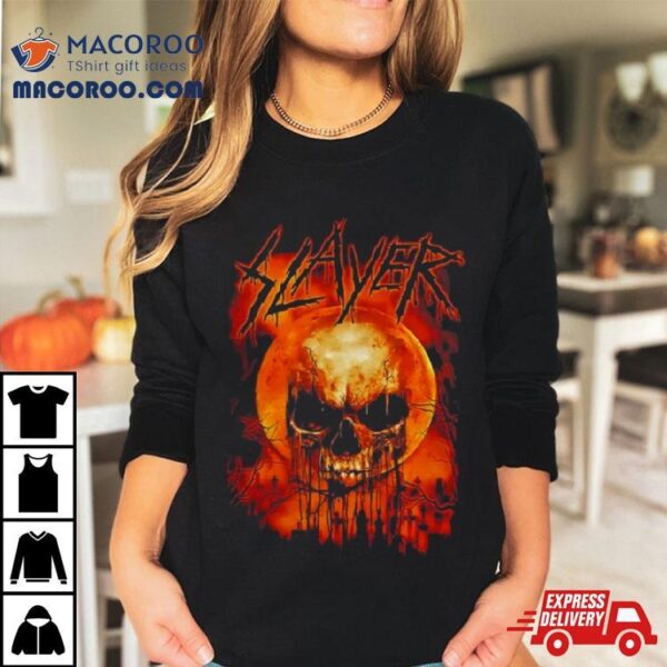 Slayer Merch Moonskull T Shirts