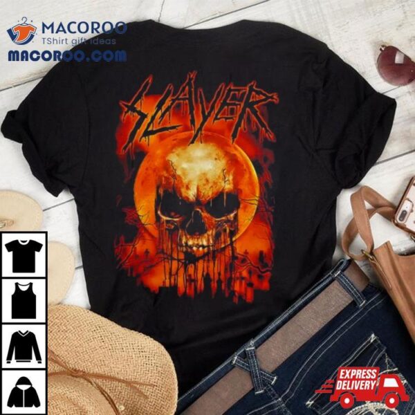 Slayer Merch Moonskull T Shirts