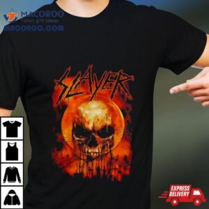 Slayer Merch Moonskull S Tshirt