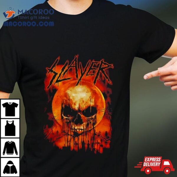 Slayer Merch Moonskull T Shirts