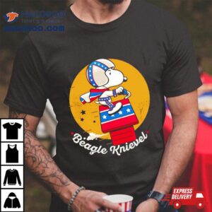 Snoopy Peanuts Beagle Knievel Shirt