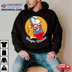 Snoopy Peanuts Beagle Knievel Tshirt