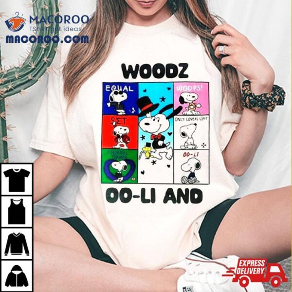 Snoopy Woodz Oo Li And Eras Tour Shirt