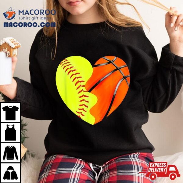 Softball Basketball – Dad Mom Shirt