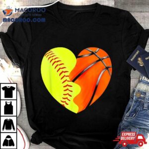 Softball Basketball Dad Mom Tshirt