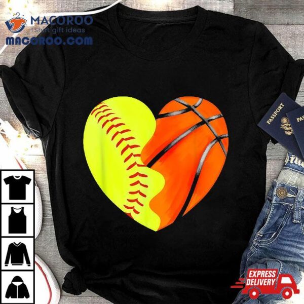 Softball Basketball – Dad Mom Shirt