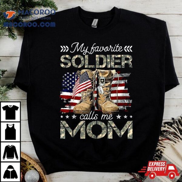 Soldier Mom Army Graduation Shirt