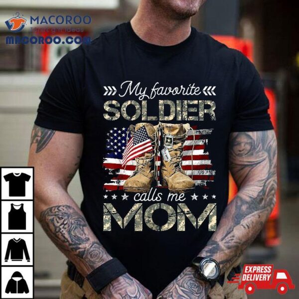 Soldier Mom Army Graduation Shirt