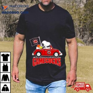South Carolina Gamecocks Snoopy Driver Car Shirt