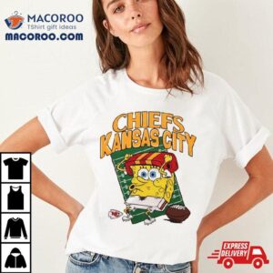 Spongebob Squarepants X Kansas City Chiefs Vintage Tshirt