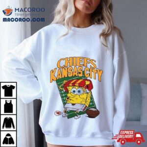 Spongebob Squarepants X Kansas City Chiefs Vintage Shirt