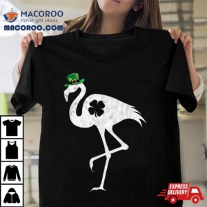 St Patricks Day Flamingo Shirt Lover Shamrock