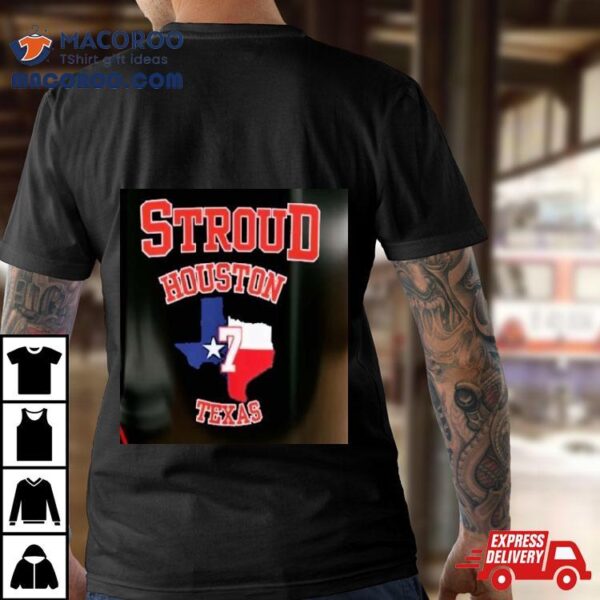 Stroud Houston Football Texas 7 Shirt