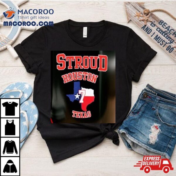 Stroud Houston Football Texas 7 Shirt