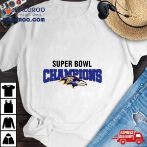 Super Bowl Champions Baltimore Ravens Tshirt