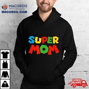 Super Mom Gamer Mothers Day Design Tshirt