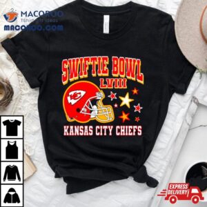 Swiftie Bowl Lviii Kansas City Chiefs Helme Tshirt