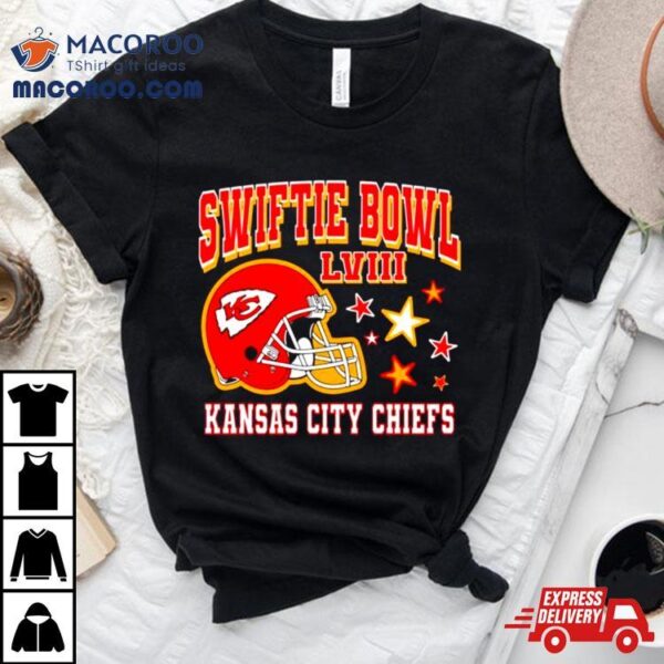 Swiftie Bowl Lviii Kansas City Chiefs Helmet Shirt