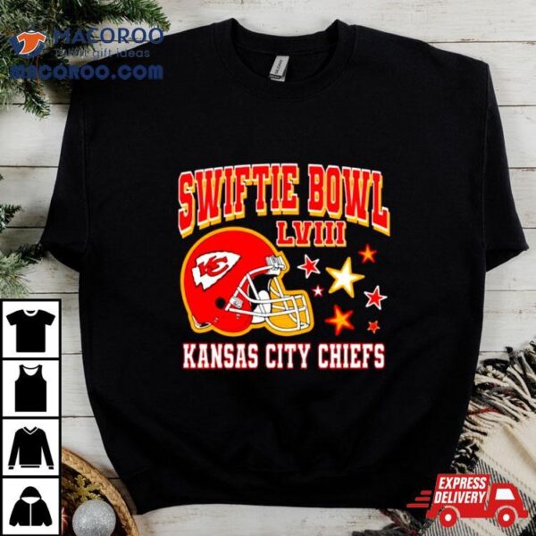 Swiftie Bowl Lviii Kansas City Chiefs Helmet Shirt