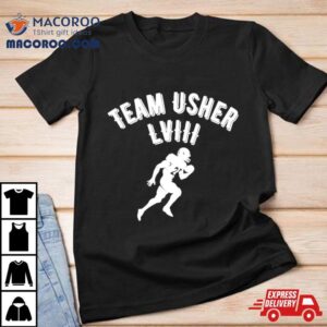 Team Usher Super Bowl Lviii Tshirt