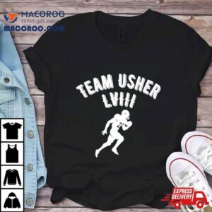 Team Usher Super Bowl Lviii Tshirt