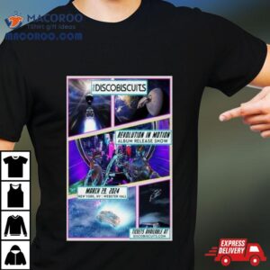 The Disco Biscuits Tour 2024 Webster Hall T Shirt