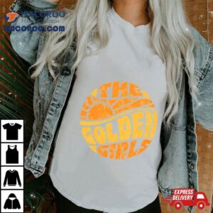 The Golden Girls Groovy Hippie Logo Shirt