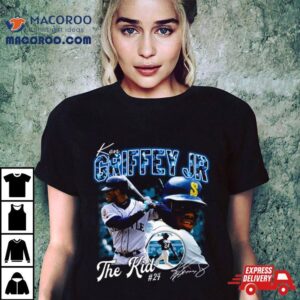 The Kid Seattle Baseball Legend Graphic Ken Griffey Jr Shirt