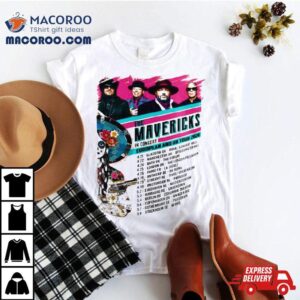 The Mavericks In Concert European And Uk Tour Tshirt